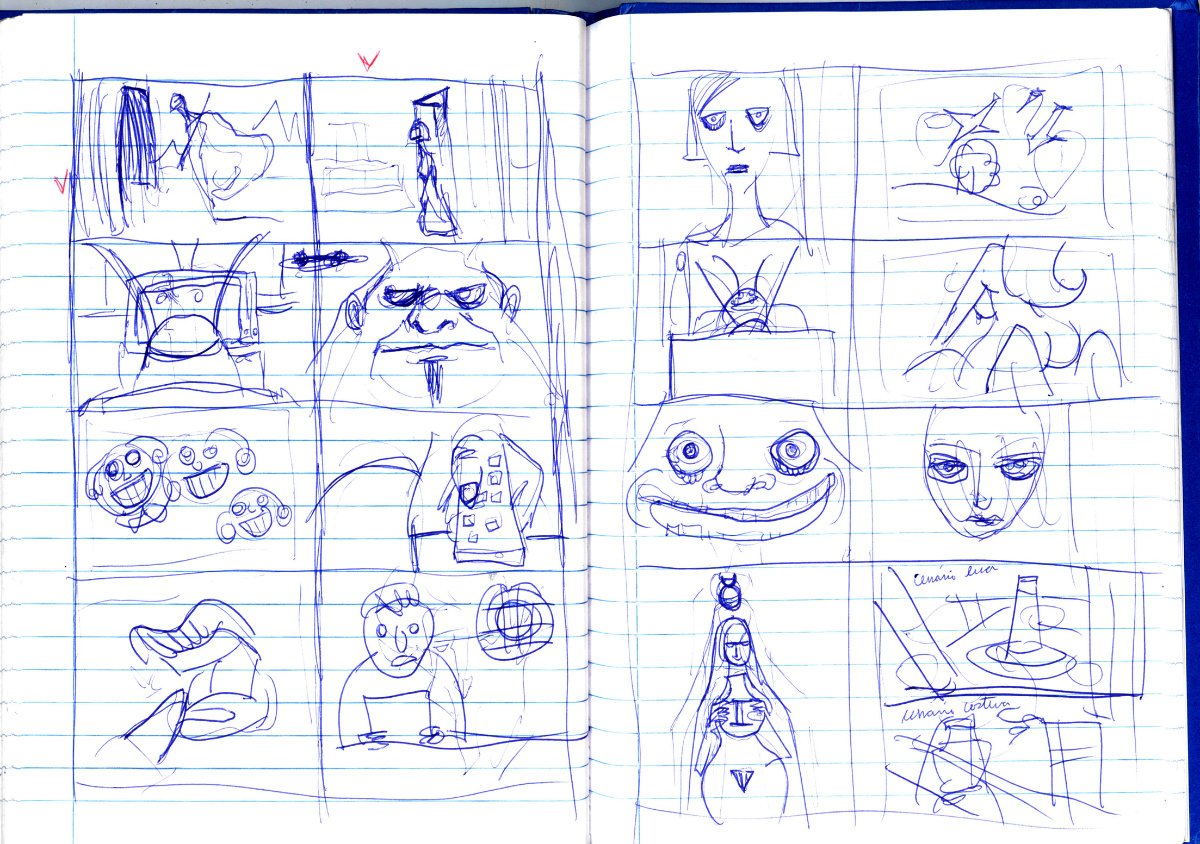 Storyboard Sketchbook Medea 2