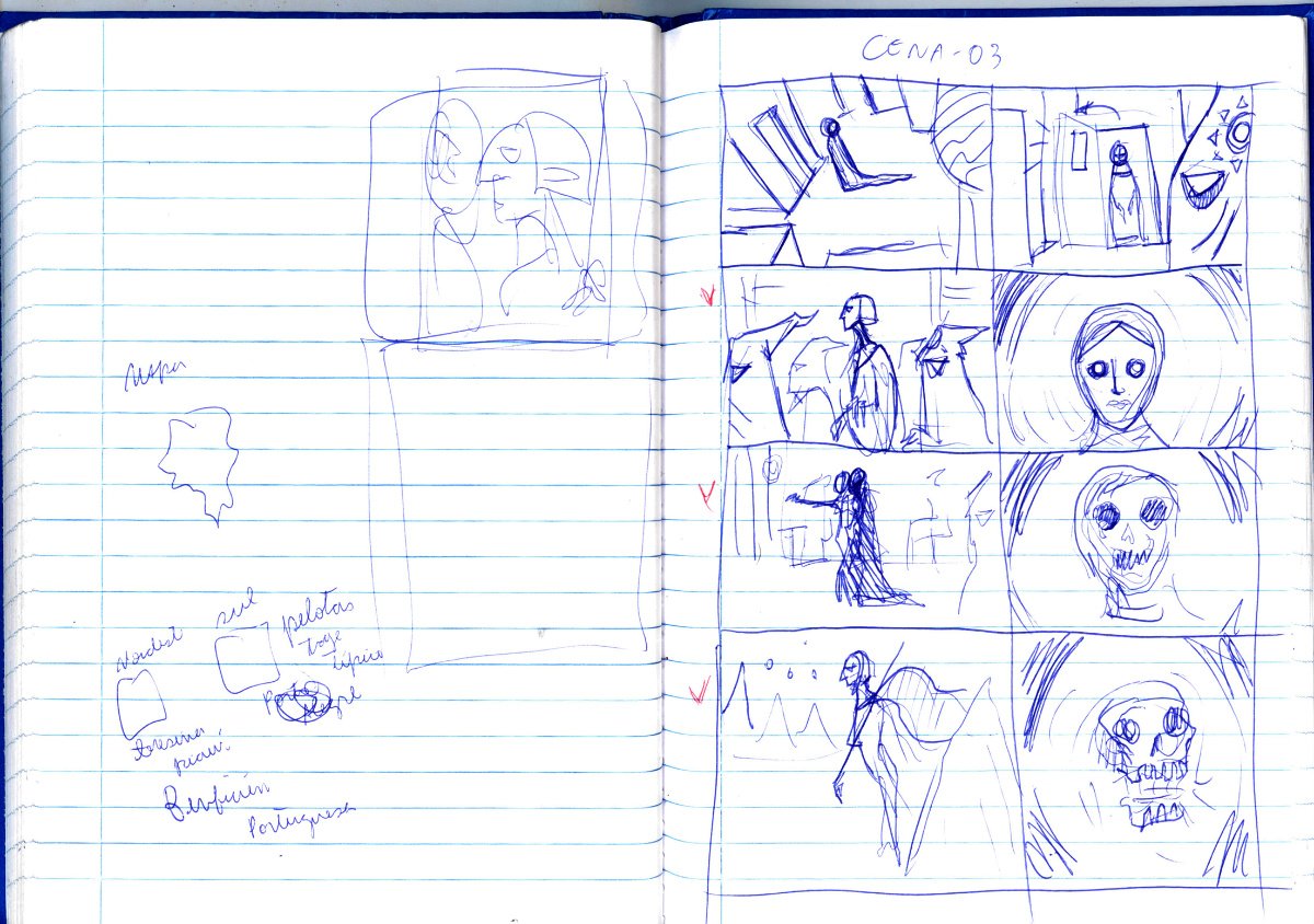 Storyboard per Sketchbook di Medea