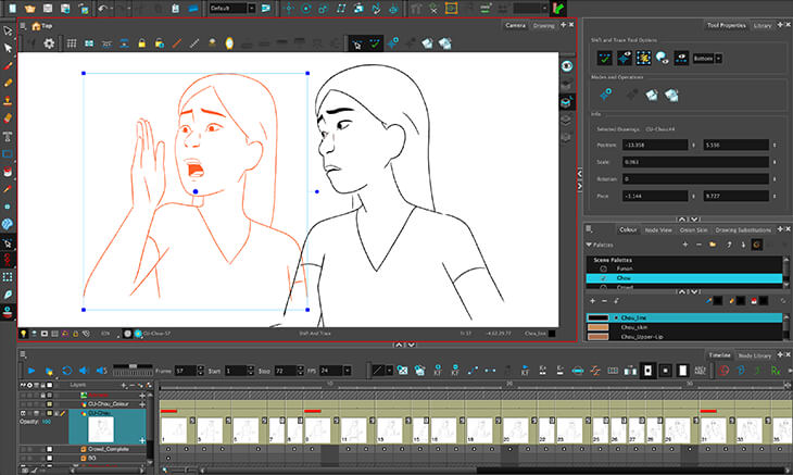 Shift and Trace in Camera View Shift and Trace in Camera View