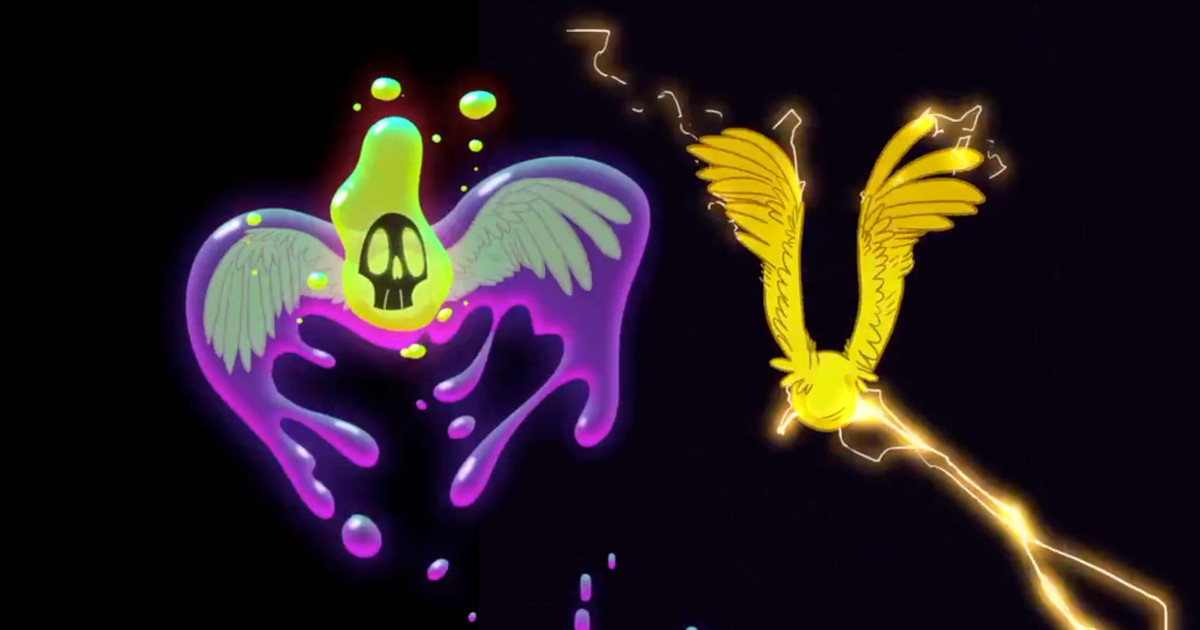 Underneath the effects, these two characters were made using the same animation.